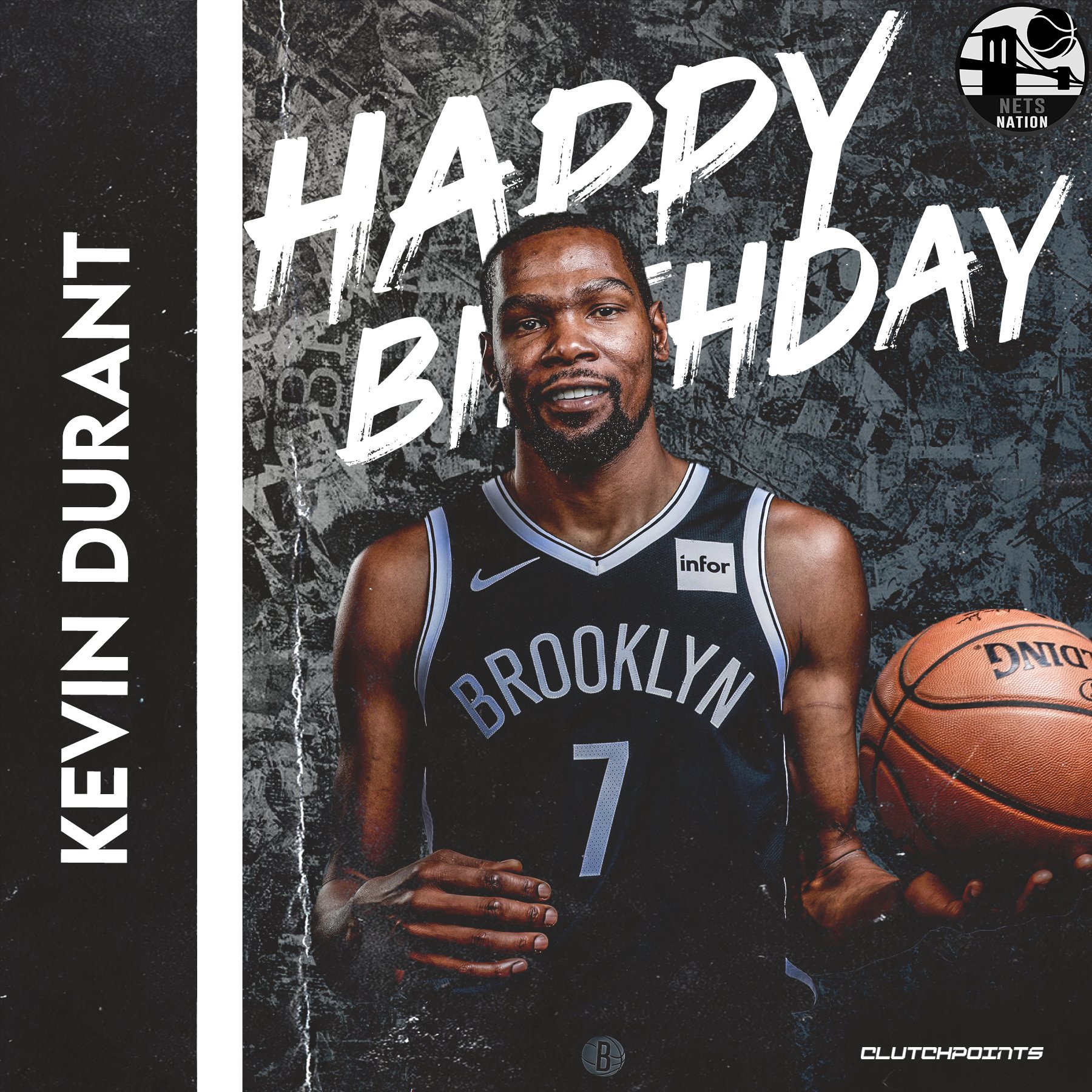 Join Nets Nation in greeting the best player on the planet, Kevin Durant, a happy 33rd birthday!  