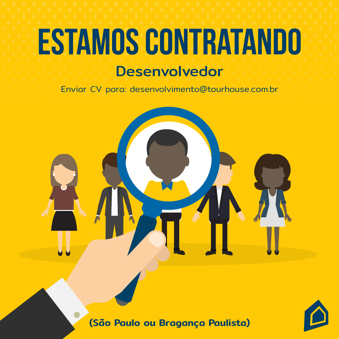 tourhousecorp's tweet photo. Você se vê nesta vaga? Então envie o seu CV para desenvolvimento@tourhouse.com.br com o assunto "Vaga para Desenvolvimento + região" (São Paulo ou Bragança Paulista). Venha fazer parte da nossa equipe!
#vagas
#Empregos
#Tourhouse
#desenvolvedor https://t.co/kusgYlCDVC
