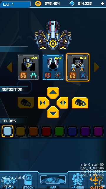 mana_oomgames's tweet photo. How does your #Exostars aircraft look like? Send us some screenshot!

| #indiegame #pixelart #shmup #mobilegame | https://t.co/3CHafzpDef