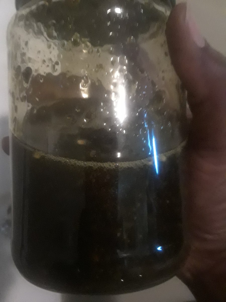 AtlWrika01's tweet photo. @AmeriCannaBlunt Sooo I 😍#GardenPartners
I RE-INFUSED the CBG only oils because 1. I CAN & 2. I needed to...my body needs ☯️FULL SPECTRUM
I went into the lab and came up with this AWESOMENESS that I did not CROCKPOT bathe this time yrs of VARIOUS strains of HIGH CBD #Cannabis 🎉
😍So GREEN🙌🏽 https://t.co/icbVEB9MWw