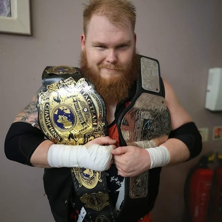 W_B_Reece's tweet photo. Belt Collector 

#RnR #wreckingball #bighoss #reece #rogan #wrestler #tagteamwrestling #tagteamchamp #Britwres #T1D #freestylelibre #diabetic # #type1diabetic #type1diabeties #tattoo #tattoos  #Getclotheslined #ffw #fightfactory #fightfactorywrestling #tcw #tidal #tidalwrestling https://t.co/PmnQ1T62Xx