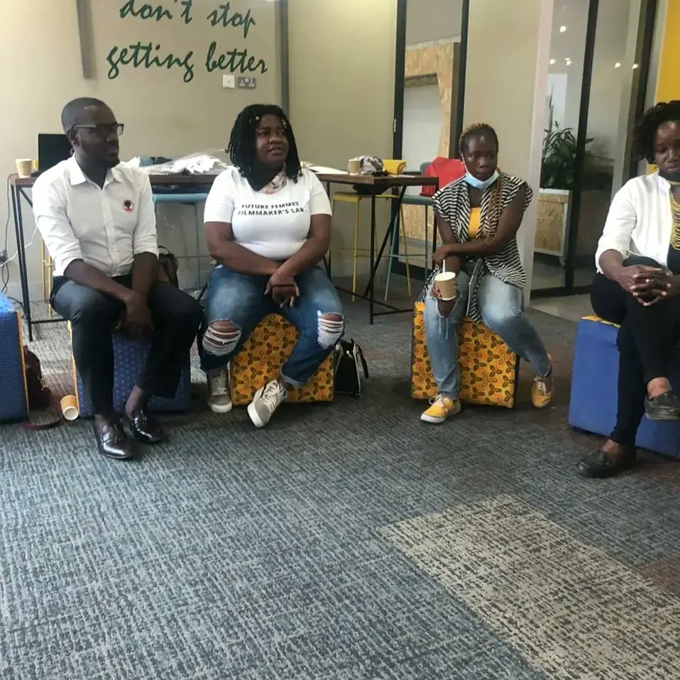 We are proud partners of the Future Femme Filmmakers programme. Yesterday we were owning our story as African women, an introspect into research findings about the challenges and barriers that have been and how women can take their power back and own their story.