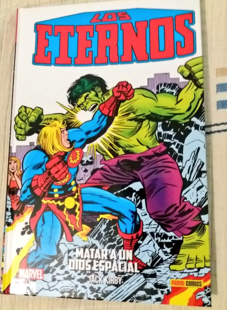 umaruland's tweet photo. Novedad #comic de @PaniniComicsEsp que nos trae el Tomo N°2 de 🌌Los Eternos: Matar a un Dios espacial🌌

🦇 https://t.co/sFvbfgnRvF