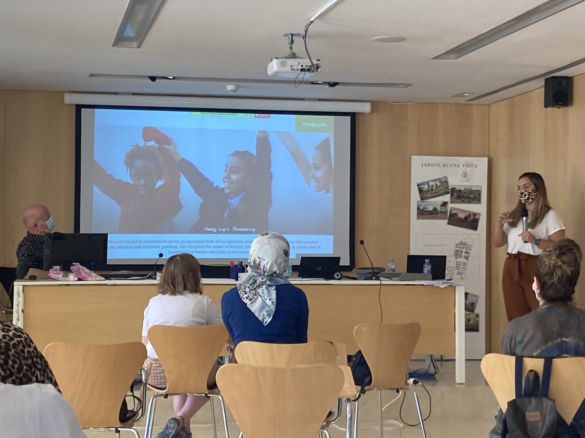 Delighted to be with <a href="/LBHF/">H&F Council</a> talking all things <a href="/LyricHammer/">Lyric Hammersmith Theatre</a> to partners from Spain, Turkey, Italy and Denmark