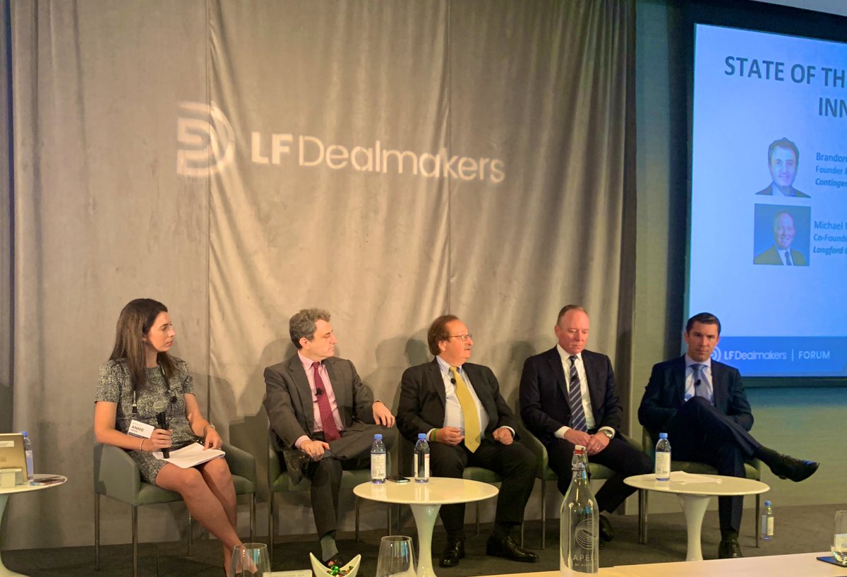 @Annie_Pavia of <a href="/BLaw/">Bloomberg Law</a> doing a great job moderating the panel on State of the Litigation Finance Industry at #LFdealmakers. Hearing that the transition to #virtial #law has reduced costs and is enhancing the industry. Business is UP.