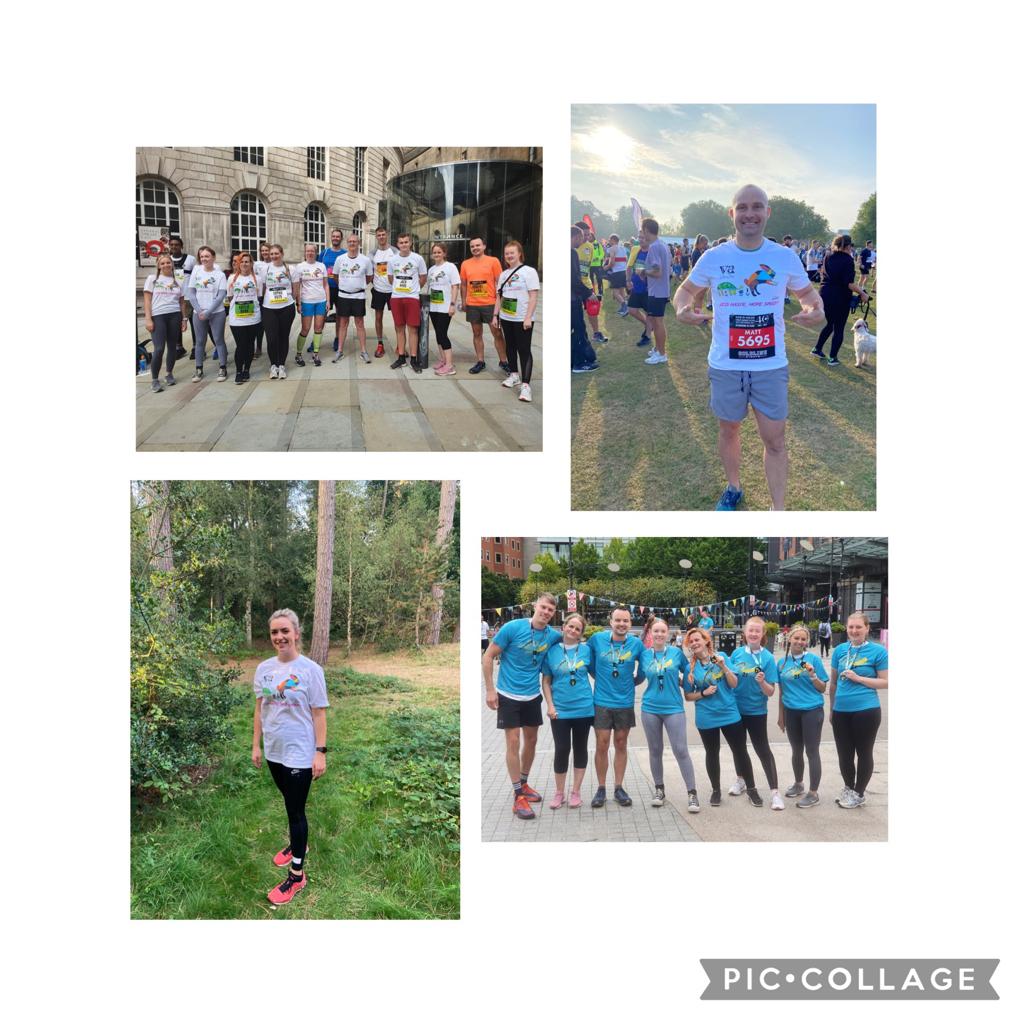 Well done to all our BB 10k runners over the weekend! Special mention to our ladies team, coming 3rd in the female section for medium sized business. 
If you would like to donate, the JG page will be open until 03/10/21. justgiving.com/fundraising/ki… 
Thank you for money raised so far!