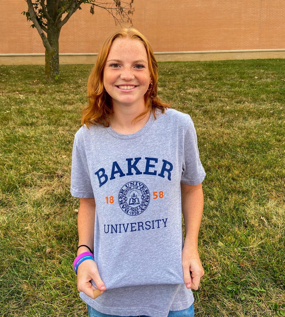DCato21's tweet photo. So excited to announce my commitment to Baker University to continue my academic and athletic career! Thank you to my friends, family, and coaches for all the support! GO WILDCATS!🧡💙@BU_WSoccer https://t.co/hAxsdVFDcN