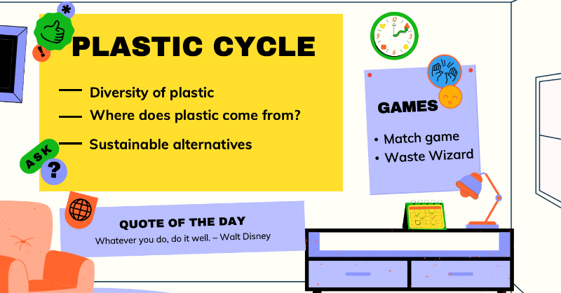 UofTTrashTeam's tweet photo. #Grade5 #Teachers in #Toronto - booking now open for free classroom visits with our four #WasteLiteracy lessons! Lesson 1 examines the #PlasticCycle (how plastic is made, used & where it goes when we throw it โawayโ). Book online to snag a spot!! @tdsb @tdsb_STEM @EcoSchoolsTDSB