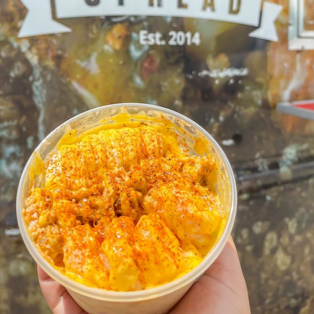 mrpotatospread's tweet photo. 👀 Have you tried the Crab Pot™️ Potato salad? 👀 
Available at both locations. Grab one to take home! 🔥🔥 https://t.co/I4507BUwDw https://t.co/EqVCSTLoTq