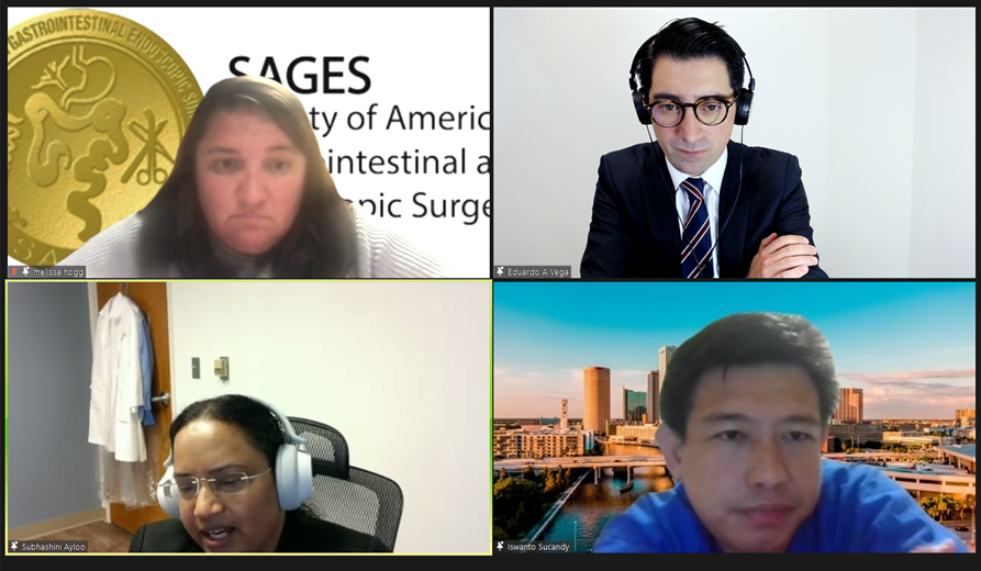 EAVegaMD's tweet photo. Thank you‼️ @SAGES_Updates #IswantoSucandy #BrianDavis @asbun_hj for the oportunity to present GBC and to learn from @HoggNDMD #SAyloo yesterday https://t.co/SWIgBirNRa