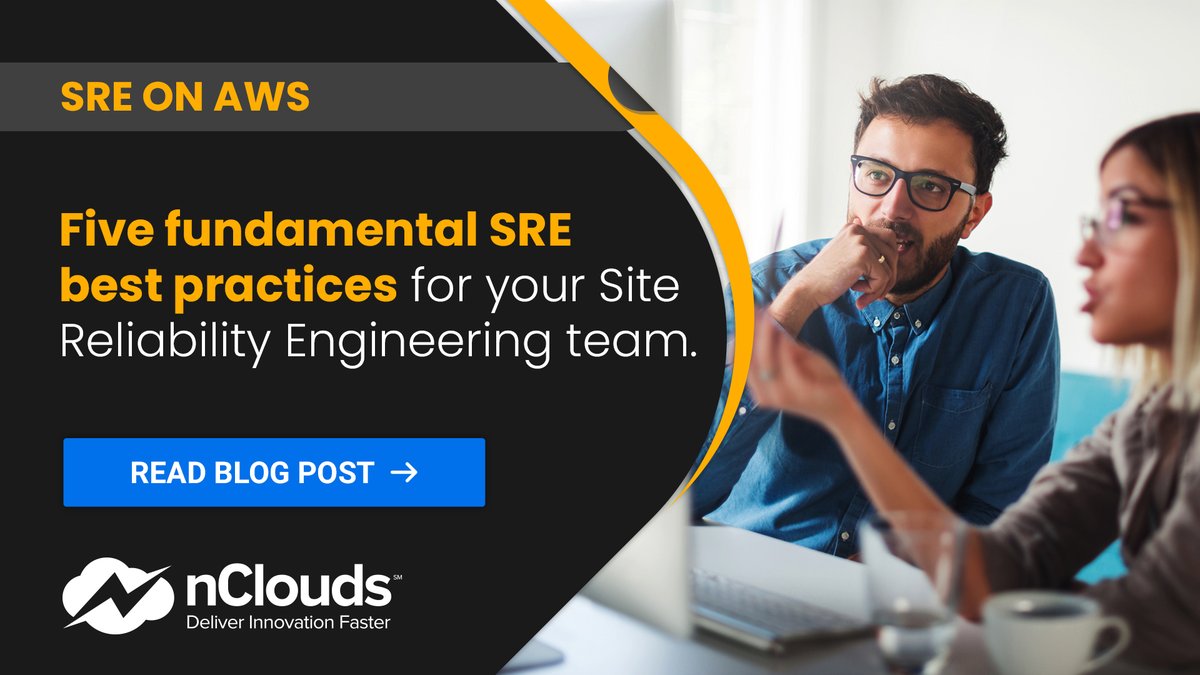 n_Clouds's tweet image. Learn the five fundamental #SREbestpractices for your #SiteReliabilityEngineering team: reliability targets, #ServiceLevelIndicators, #ServiceLevelObjectives &amp;amp; more. #DevOps #SRE #AWS @AWS_Partners Read blog post hubs.la/H0Y0mfS0