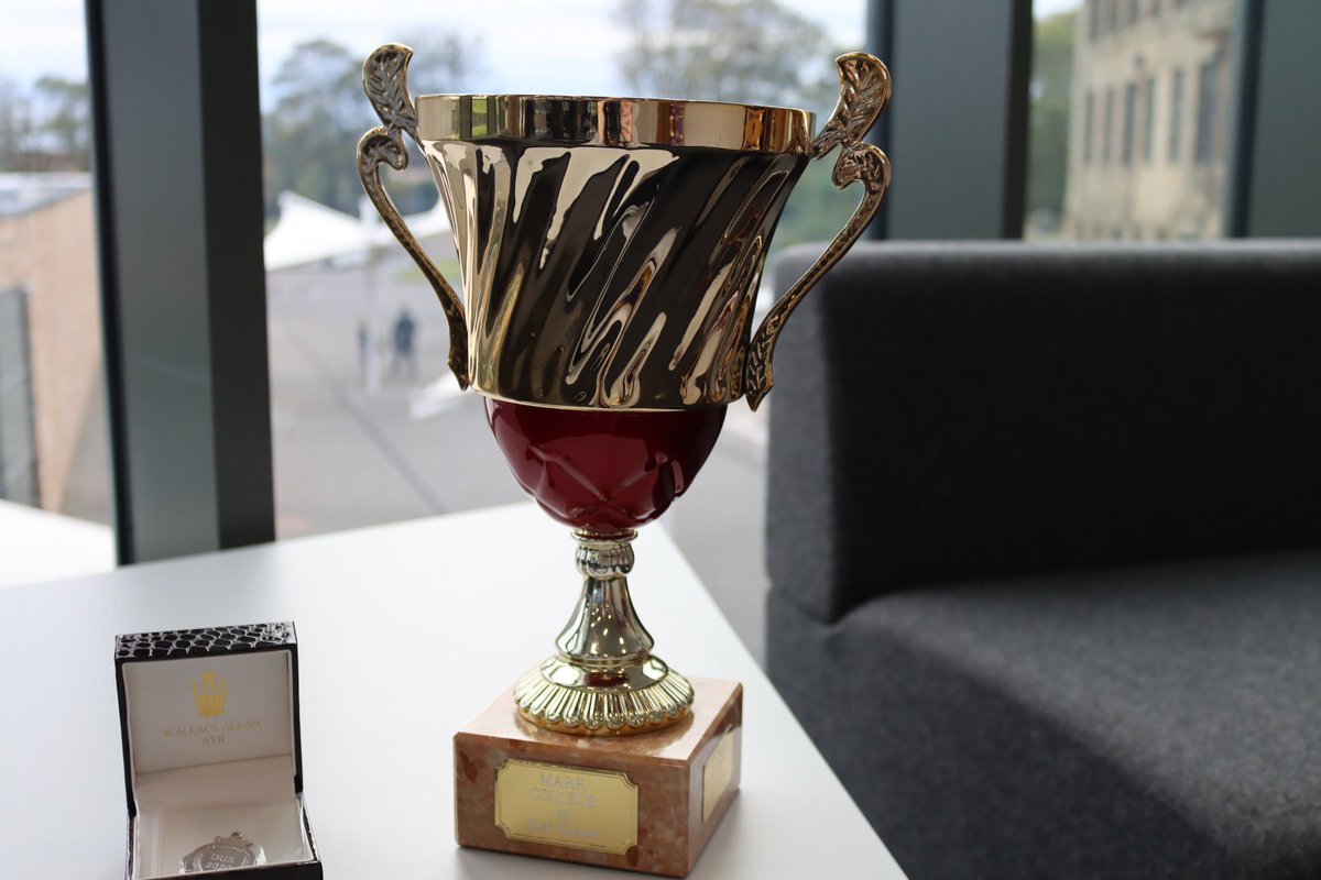 MarrColOfficial's tweet photo. Proud to award our joint Dux Medals for 2020-21 to Eilidh (former S4) and Lucy and Andrew (former S5) during a small after school presentation today. James will also receive his award soon. Outstanding achievement and an inspiring group of young people. #Ambition #WeAreMarr ππ https://t.co/Wobf9jE3kc