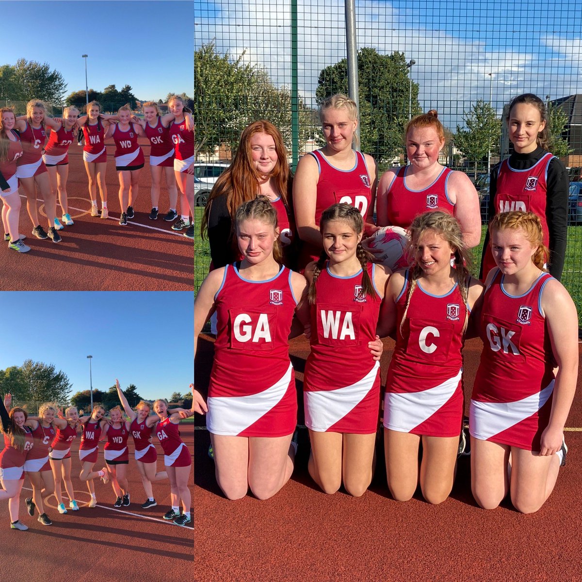 Winners are grinners! Well done to our Y11 netball team, who didn’t concede a game and are now district champions! #champions #getactive #englandnetball