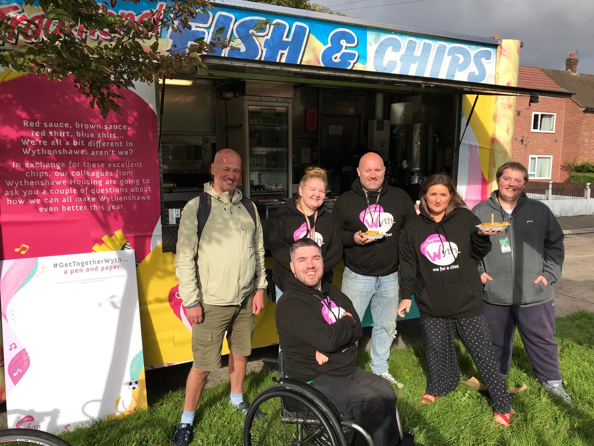 wythenshawe_chg's tweet photo. Come and join us for some chips &amp; a chat, our van is currently Staithes Road #wythenshawe at (3-5pm) Please come along, we want to hear your thoughts! #GetTogetherWyth #WCHG @WCHGgetInvolved @MCCWythenshawe https://t.co/SeBM6MbLPr