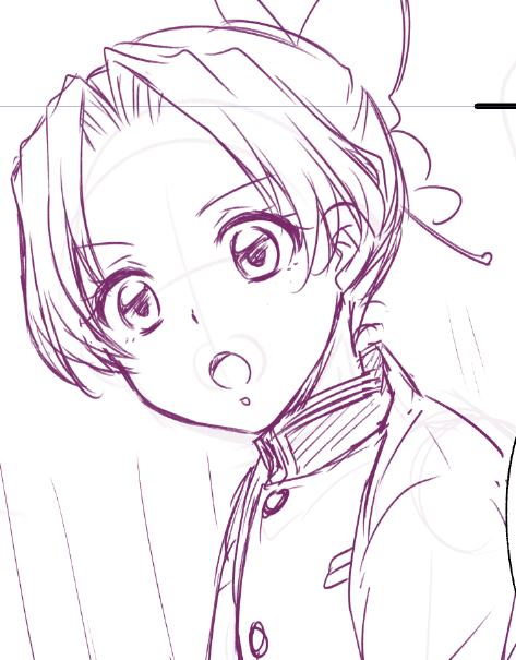 若しのちゃんを描き始めました 