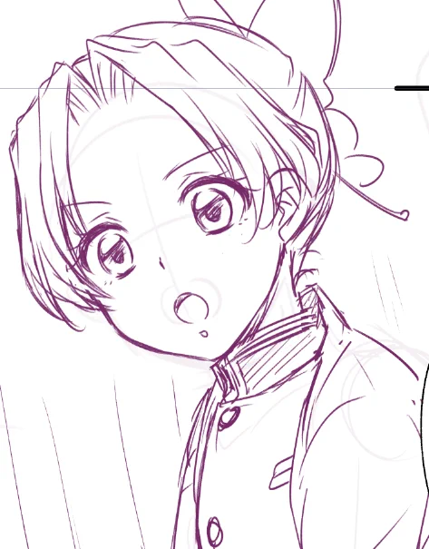 若しのちゃんを描き始めました 