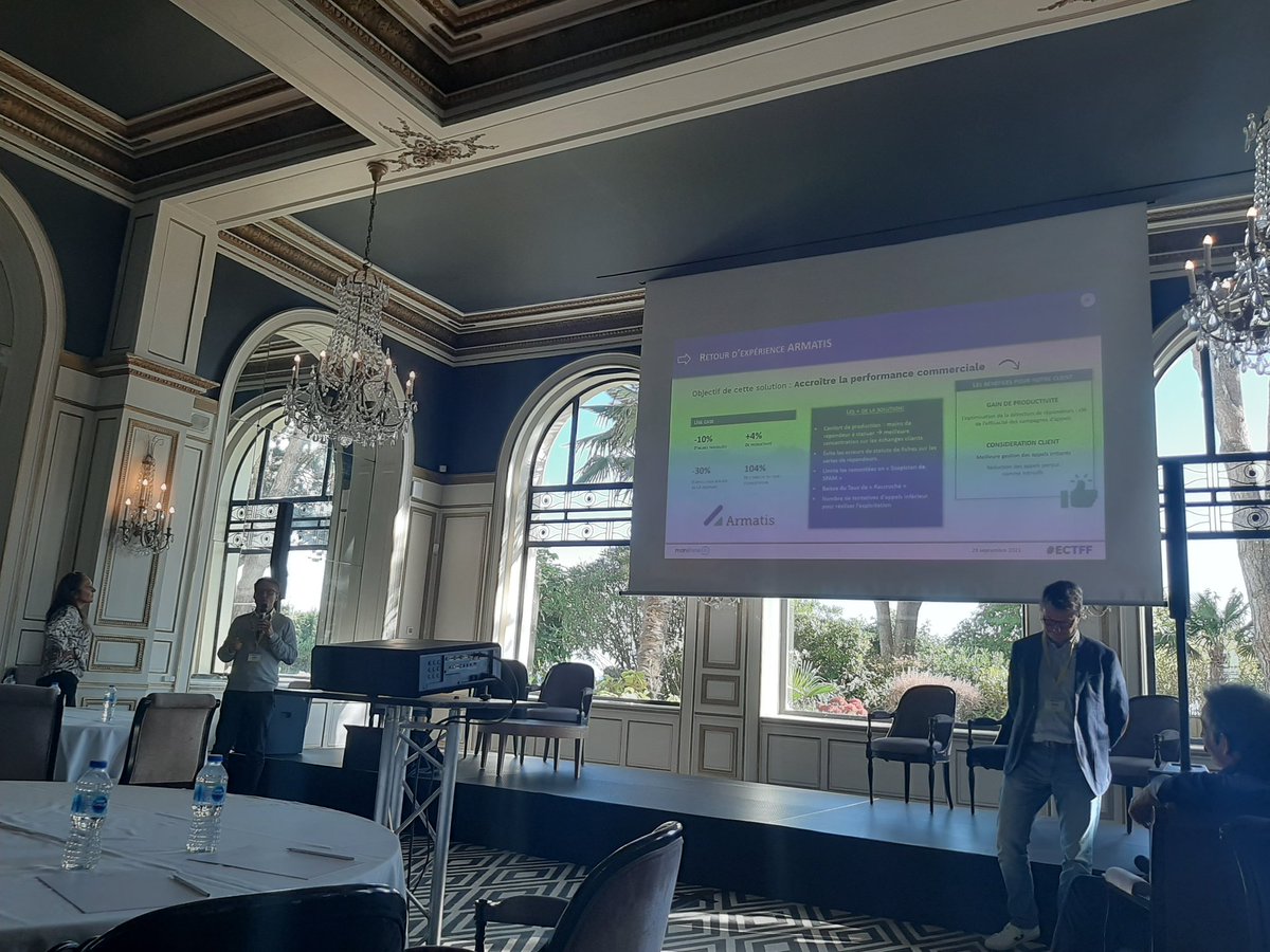 #ECTFF 2021 @Armatis acteur vertueux dans le marketing relationnel est accompagné par <a href="/Manifone/">Manifone</a> pour lutter contre les appels irritants