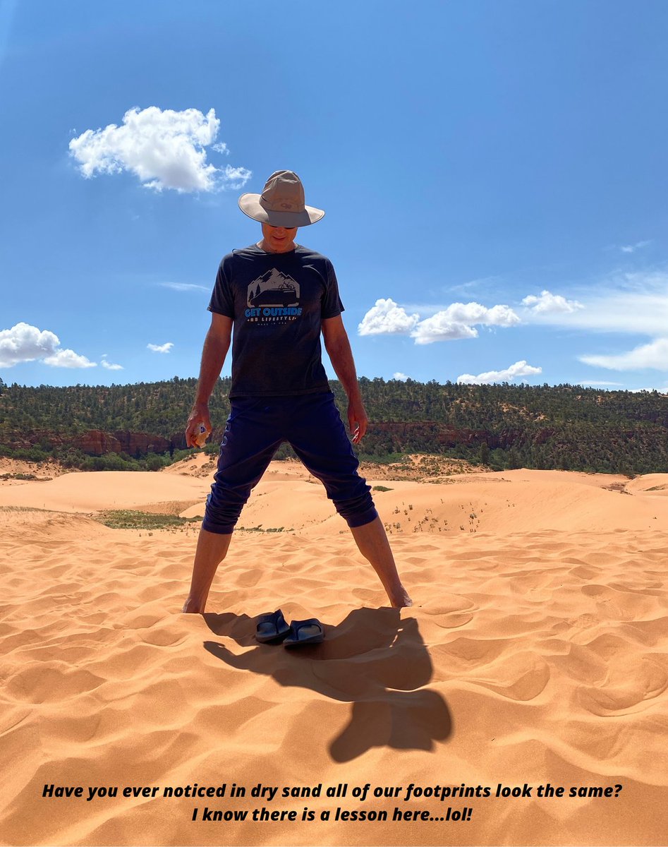 wlketlk's tweet photo. Any ideas on the lesson? π
#life #lessons #findthehumor #flowwithit #joyful #seeit #learn #expand #nature #coralpinksanddunes #utah #gratitude #roadtrip #travel #vanlife #2021 https://t.co/e64bMRYQry