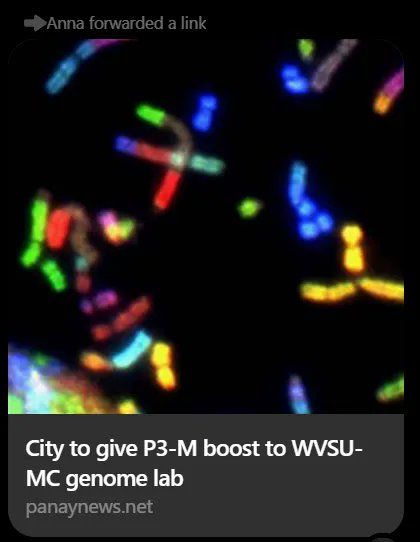Congratulations to wvsumc this kind of funding is rare since it comes from a local government. I hope we can make this lab functional asap but there is more work to be done. #medicalgenomics