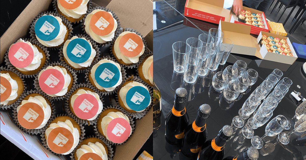 Our team were celebrating something very exciting in the Manchester office yesterday... 🥂

We'll be revealing all at the @BTShowlondon tomorrow, so watch this space!

#BTSEurope #BTS2021 #travelmanagement #travelindustry