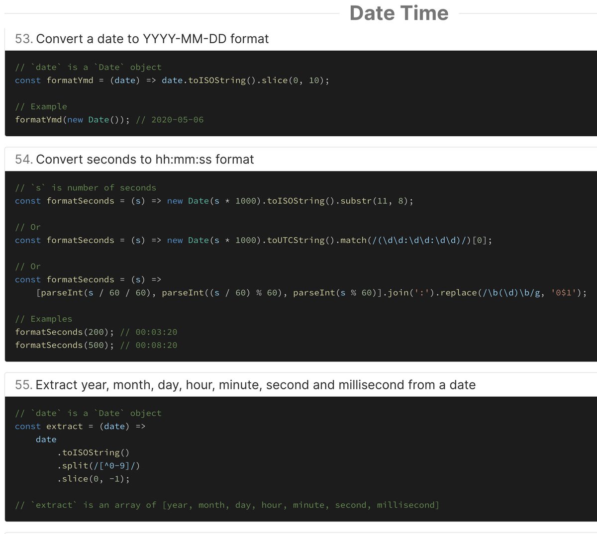 midudev's tweet image. ¿A quién no le gustan las utilidades de JavaScript que ocupan una sola línea de código? 🤩
🧰 En 1LOC puedes encontrar casi 300 pequeñas utilidades para Arrays, fechas, funciones, el DOM y mucho más.
➡️ 1loc.dev