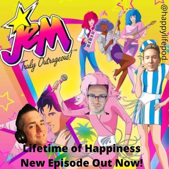HappyLifePod's tweet photo. Jem Week - @happylifepod
Check out the episode through the link below, or wherever you listen to podcasts!
https://t.co/m36EhpczKk
And remember... Stay Happy!
#PodcastRecommendations #Podcasts #Happiness #Jem #JemAndTheHolograms #TheMisfits #JerricaBenton #ShowtimeSynergy https://t.co/jzfC3QtJjA