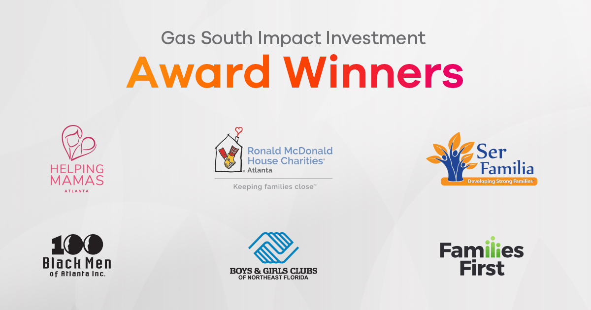 GasSouth's tweet photo. Each year Gas South awards $300k in Impact Investments that are decided upon by employees. Congratulations to this year's recipients. #BeAFuelForGood https://t.co/wzL7zJJ2Mi