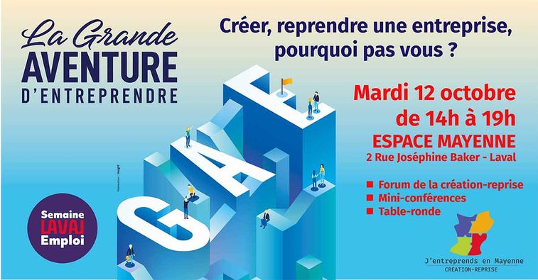 #event Vous avez un projet de création, reprise d’entreprise ?  Venez échanger avec des professionnels et des jeunes entrepreneurs. Rendez-vous le mardi 12 octobre à l'Espace Mayenne de 14h à 19h ! Plus d'infos ici : mayenne.cci.fr/agenda/la-gran…
#Entrepreneur #mayenne #laval #startup