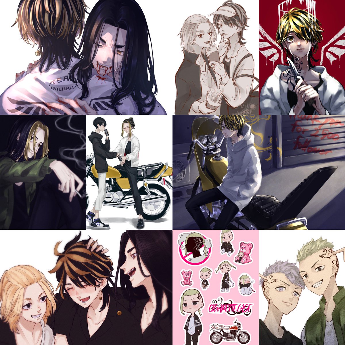 #今月描いた絵を晒す 
アホみたいにかずとらぁばっか描いてた 
