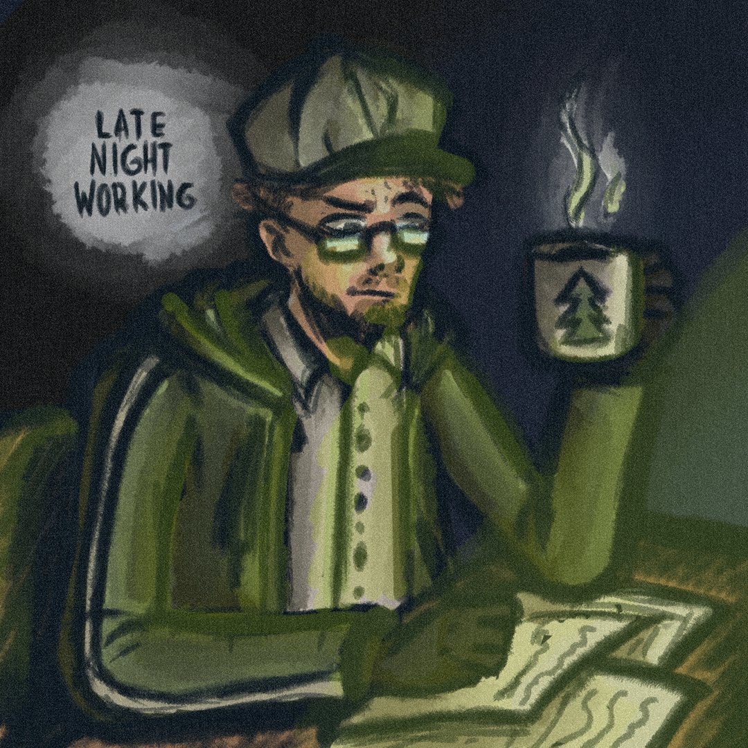 Wasting Away game is in progress. Coming soon🌲☕️✍️ 

#wastingawaygame #game #horror #gamedev #lowpoly #cutscene #ps #3D