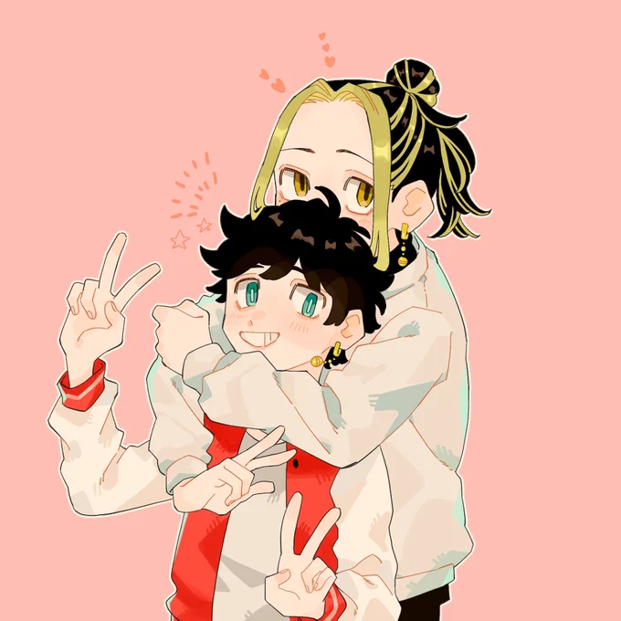 お揃いの〜ピアス〜😘(タケミっちはイヤリング) 