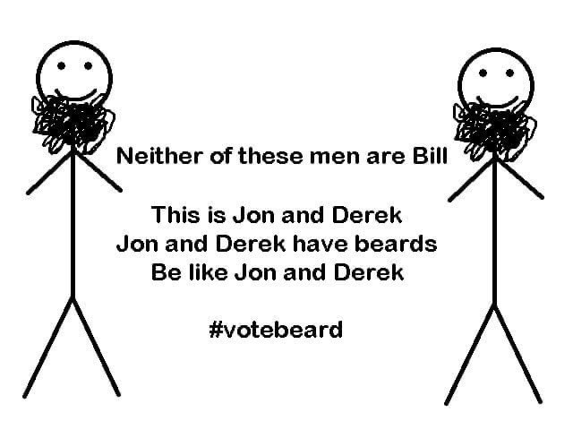 happygardener47's tweet photo. Love this from 2 candidates for our local Parish Council in Marldon, real people with a real sense of humour! #votebeard https://t.co/rKn1yxBOA6