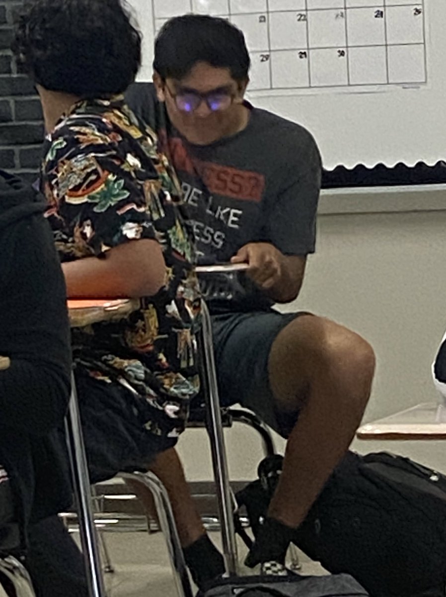 ava_valaree's tweet photo. xavier wants y’all to tweet  #vehs #bob21 @VictoriaISD https://t.co/BnOfp1QcPp