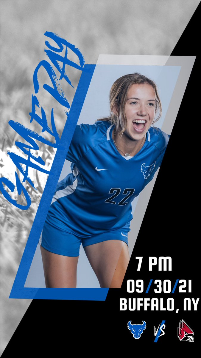 UBuffaloWSOC's tweet photo. It's GAMEDAY!!! Come out to UB Stadium to cheer on the Bulls as they take on Ball State tonight! 

🆚 @BallStateSoccer
📍 Buffalo, NY
🕰 7 PM
💻 https://t.co/P80FDxg5mw
📊 https://t.co/pMUwMfqv4a

#UBhornsUP | #WeAreOne | #CARE https://t.co/jO9oAqiZ4F