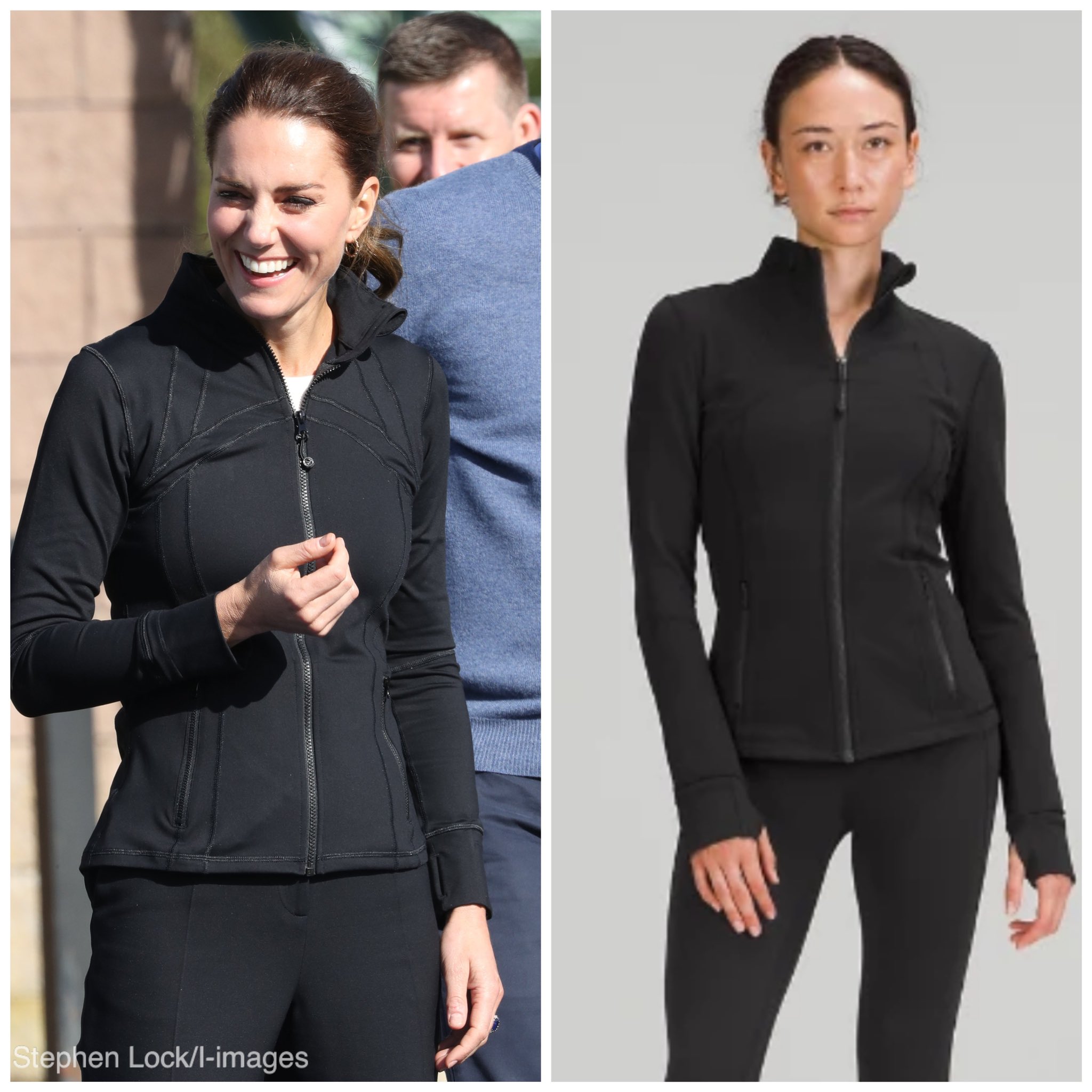 MiddletonMaven on X: The Duchess of Cambridge is wearing a @lululemon  jacket:  With thanks to @emgcollins   / X