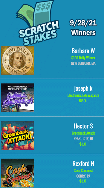 scratchstakes's tweet photo. #wednesdaythought #Scratchstakes #games
Real people win real money every day playing free scratch-off games on Scratchstakes!
🤔Have you scratched today?
✔️Play Now👉 https://t.co/uH3c3t6kec https://t.co/OB99W2EYP2