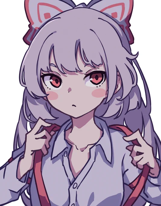 #深夜の真剣お絵描き60分一本勝負
妹紅 