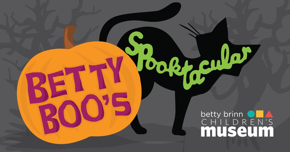 The Museum is turning into a not-so-scary haunt created especially for young children. Join us October 30 and 31 for our Halloween celebration. Advanced reservations are required: bit.ly/3w8fWUW #atbettybrinn #halloween #spooktacular #notsoscaryhalloween