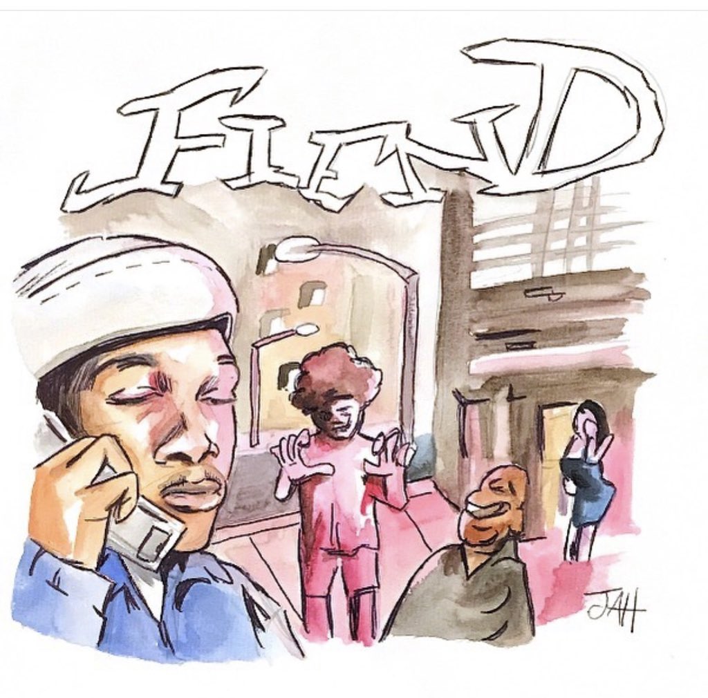 FIEND4DAMONEY's tweet photo. .Went certified gold the first weekππΎ @theoldjahisdead too dope π¨ #art #watercolor #nftjones #nft https://t.co/DyUpLowZLB