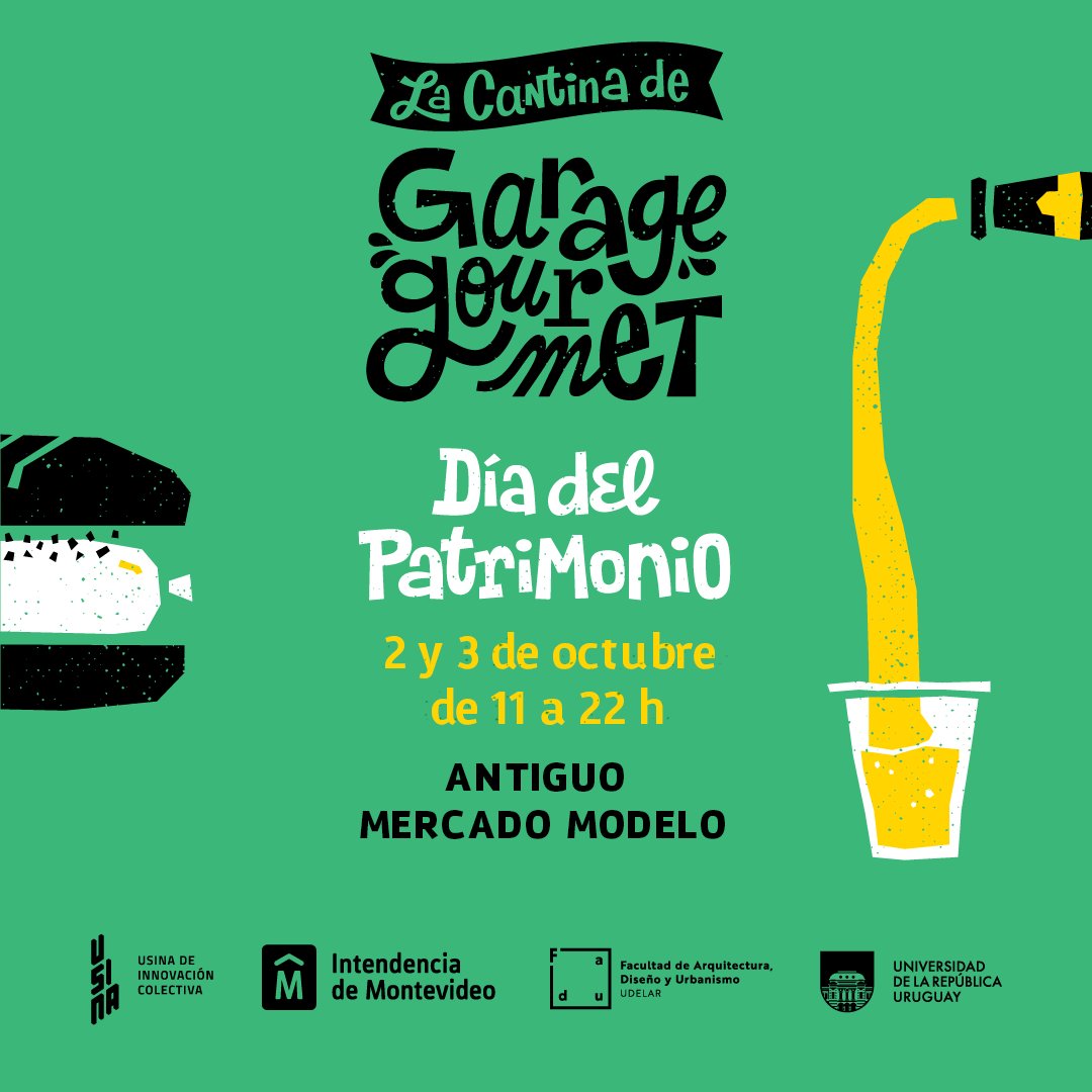 pelliceruy's tweet photo. Este fin de semana festejamos el Patrimonio 🏛️ junto a @garage_gourmet en el antiguo Mercado Modelo!! 😃
Te esperamos con el fuego prendido de nuestro Grill Móvil, música y muchas sorpresas! 🤩👏 https://t.co/Foua53U2bL