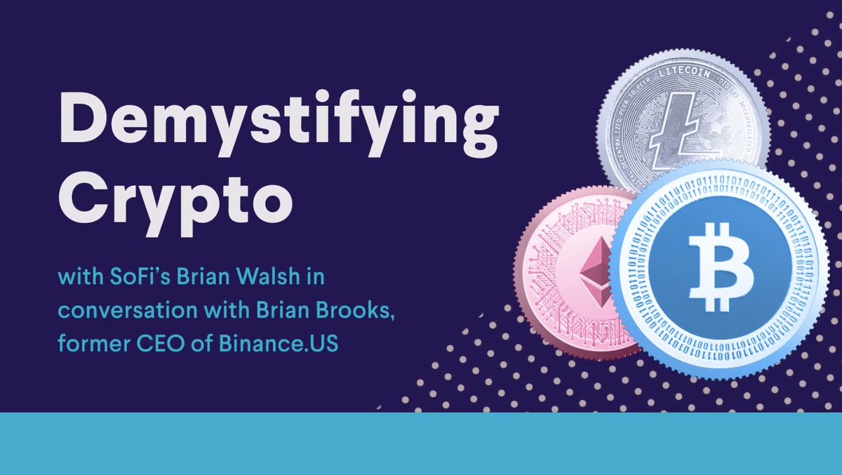 Curious about crypto? Check out the replay of our recent event to learn why crypto matters, how it works, and how you can get involved #SoFi_Ambassador infl.tv/j4gd