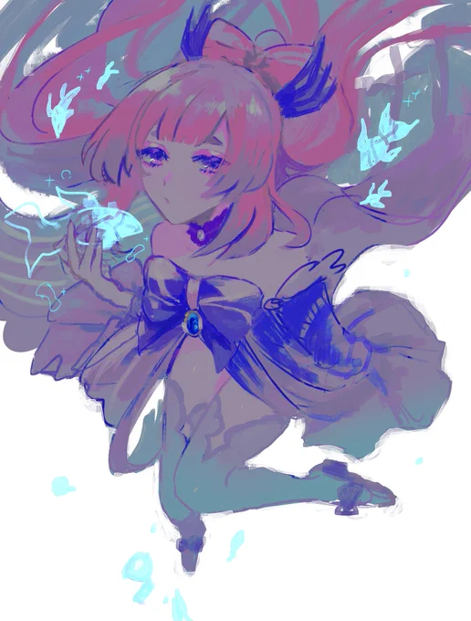 #原神 らくがき心海ちゃん(引けてhappy) 