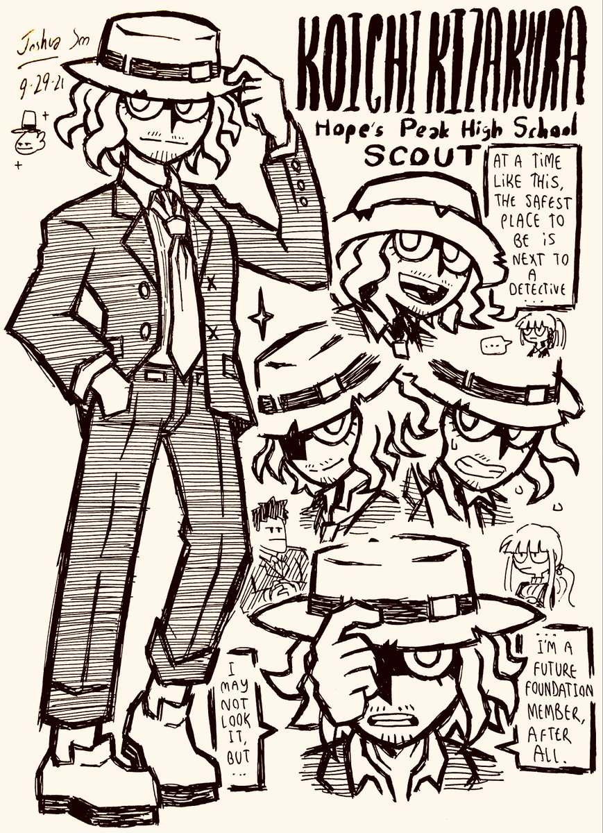 Koichi Kizakura Doodles
#danganronpa #koichikizakura 