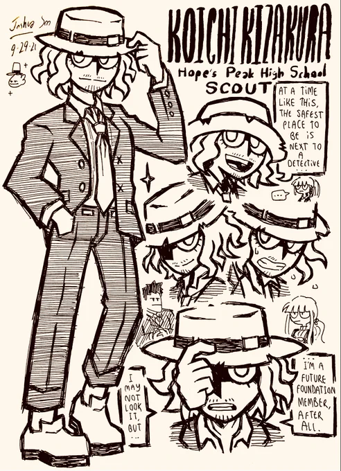 Koichi Kizakura Doodles
#danganronpa #koichikizakura 
