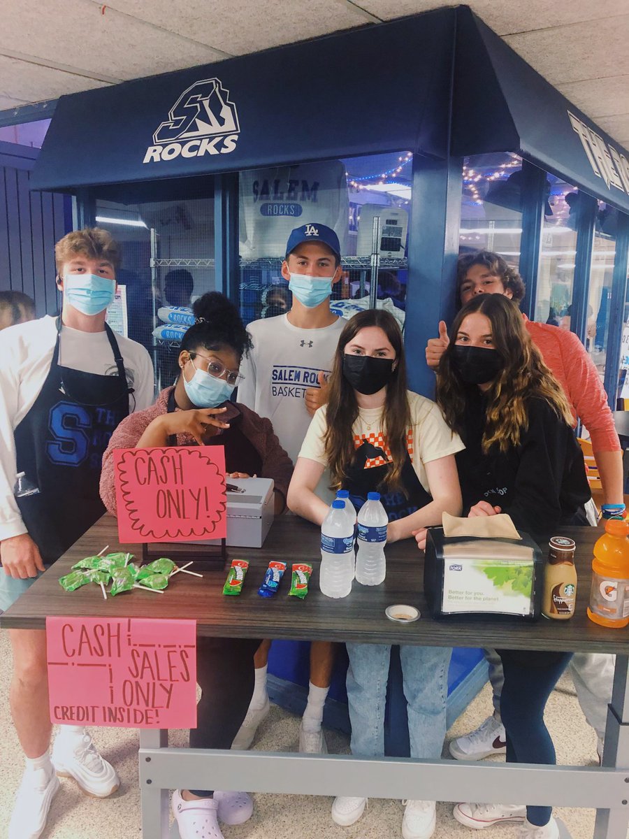 Make sure to check out our hallway sales table, located in front of the Rock Shop!🤍💙