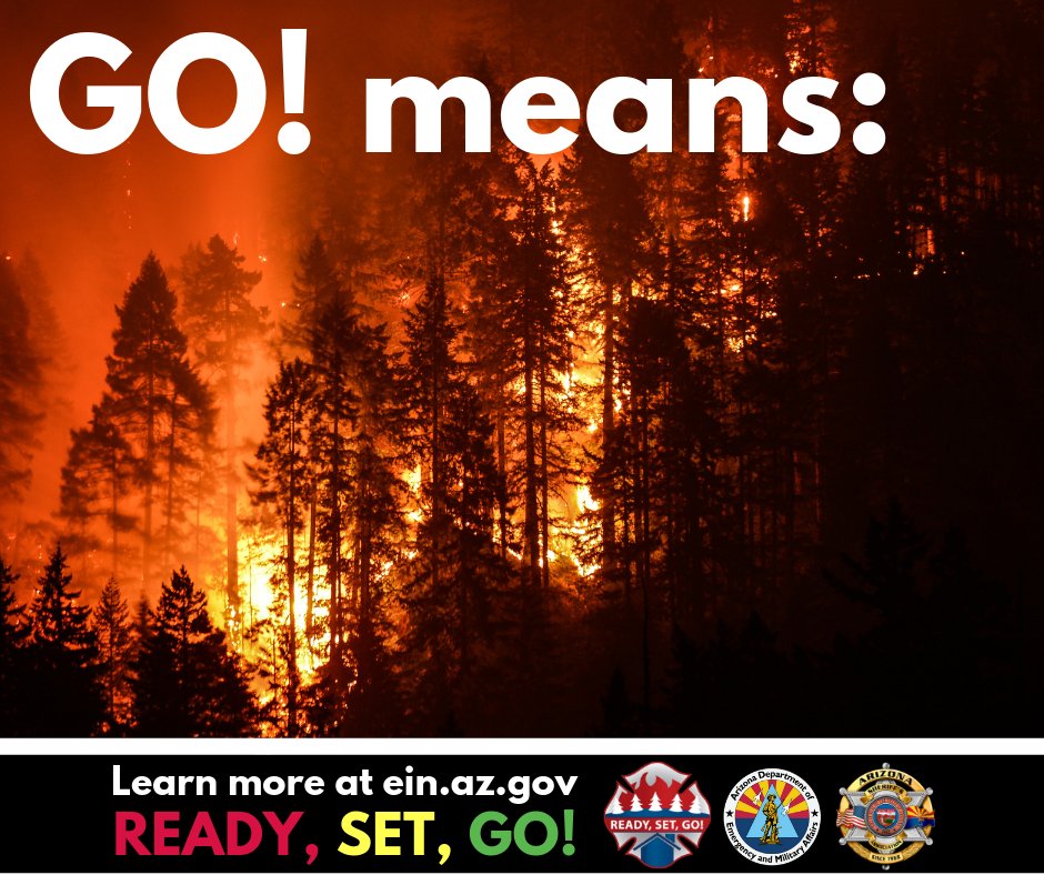 ArizonaVOAD's tweet photo. Ready, Set, Go! is for all-hazards in Arizona. Review what each phase means for you. https://t.co/0KoltQip4r #ReadySetGoAz https://t.co/Cm0vtlBMwh