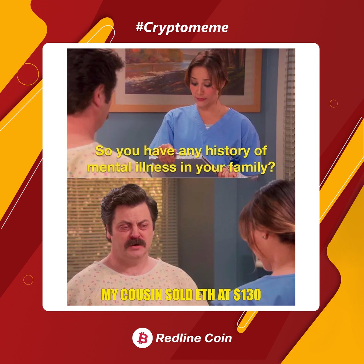 Redlinecoin2's tweet photo. Well, I need to sell my family right now. 😅✌️

Download the app NOW!
AppStore - https://t.co/w11HiSHNvD
PlayStore - https://t.co/oawjcYhytL

We predict. You Pick! 📈

#cryptocurrency #Binance #crypto #trading #memes https://t.co/nHLtZhIUUC