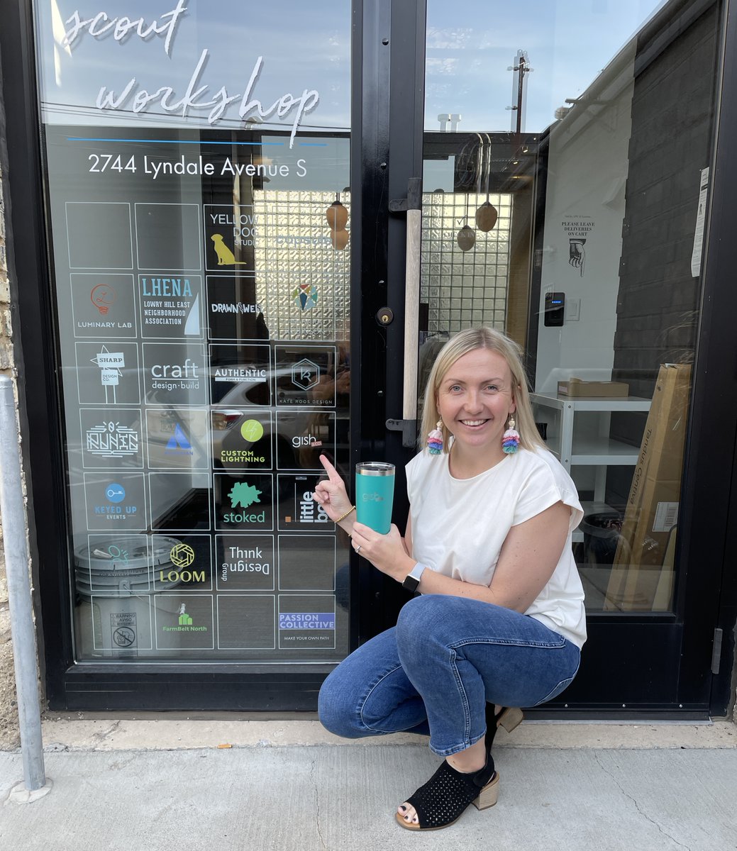 gishandco's tweet photo. We're officially official at our new coworking spot, Scout Workshop! https://t.co/6HX2Swz6YM
