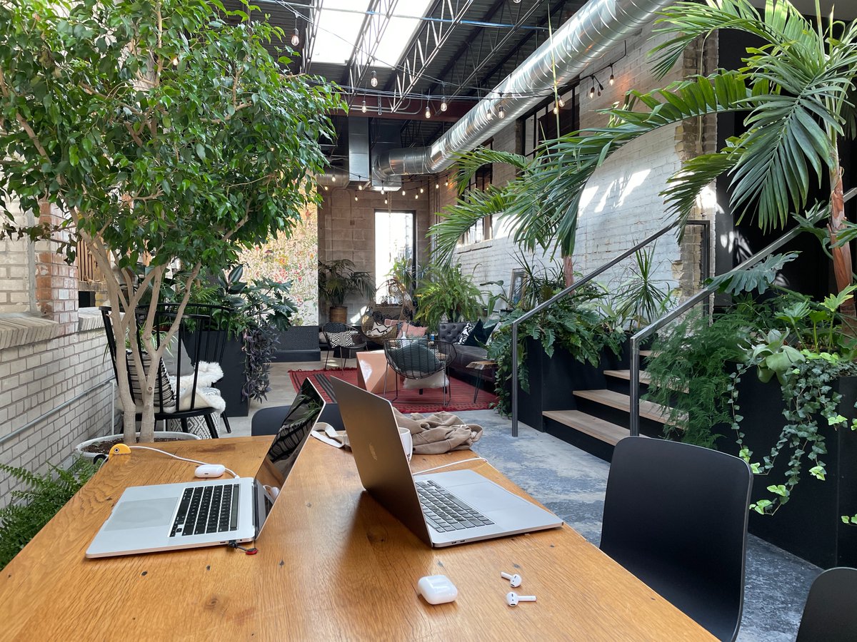gishandco's tweet photo. We're officially official at our new coworking spot, Scout Workshop! https://t.co/6HX2Swz6YM