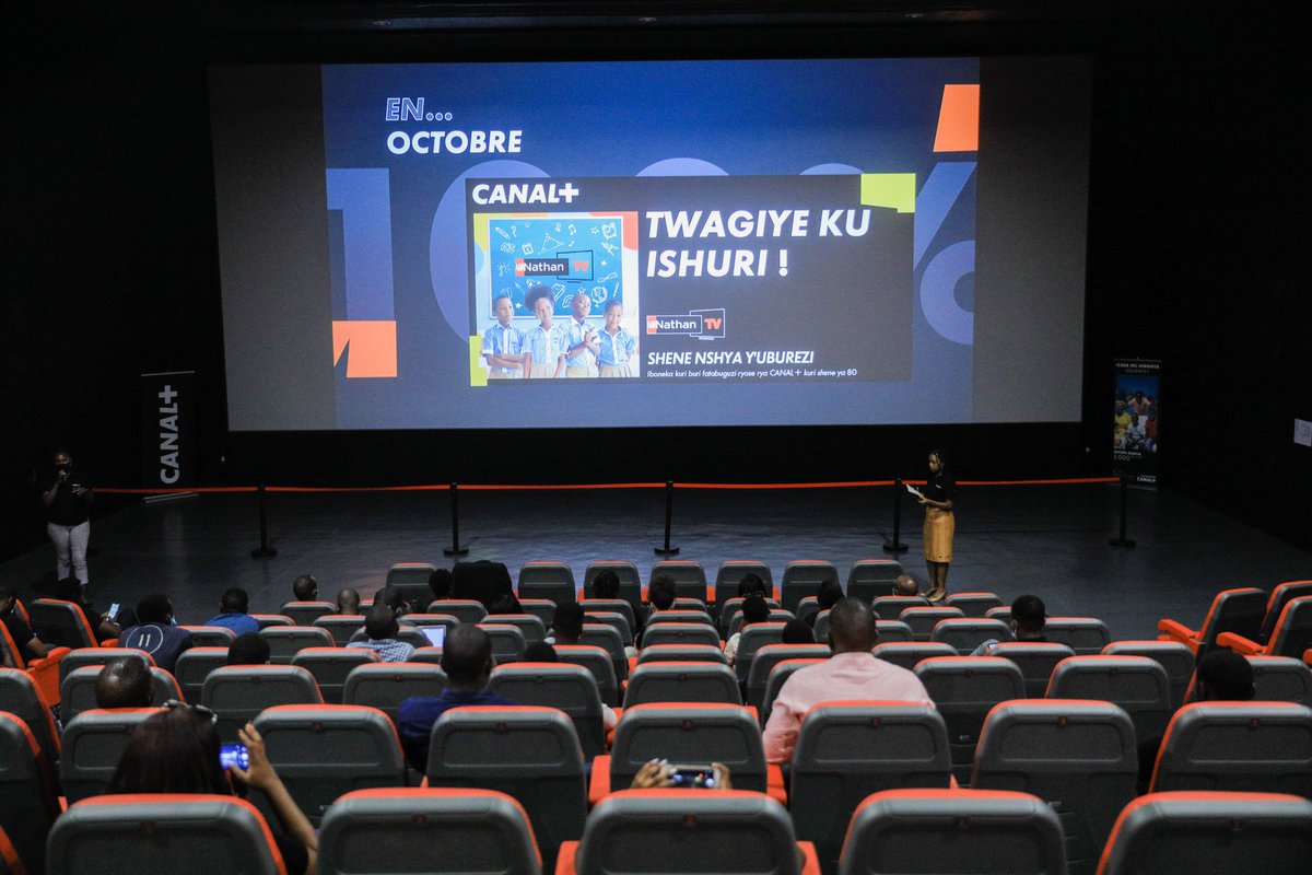 CanalPlusRwanda's tweet photo. BIG NEWS! CANAL+ brought you new amazing channels such as CANAL+ Première (100% Exclusive), CANAL+ Pop (100% Show),Nathan TV (100% Education), and your favorite 15 ENGLISH channels, like SuperSport (PremierLeague &amp; LaLiga), MNT, AfricaNews, Telemundo &amp; many more! October looks🔥! https://t.co/AHvfPhjx0F